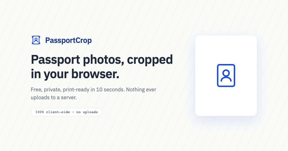 PassportCrop screenshot 1 of 1